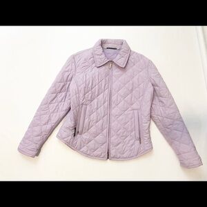 husky lavender quilted jacket size 44